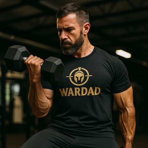 WarDad Level: Arms dumbbell weight training