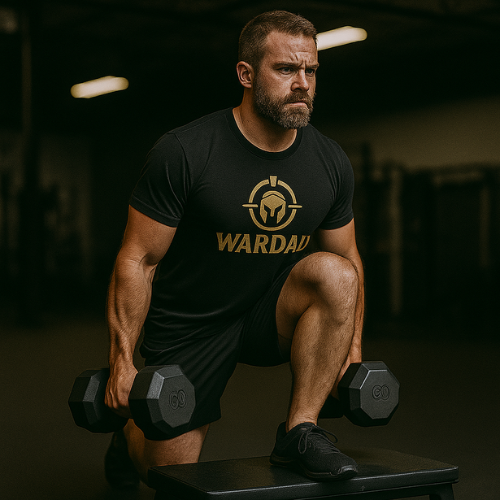 Warrior Level: Leg dumbbell weight training
