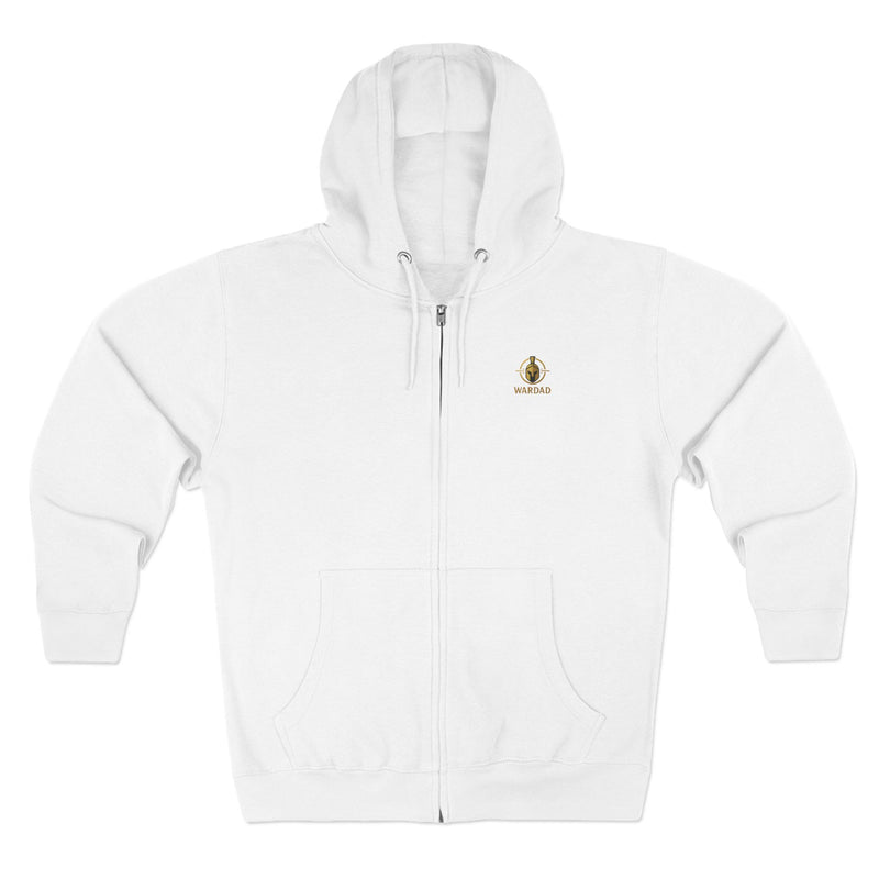 WarDad Strength Zip-Up Hoodie - Silent Strength Edition