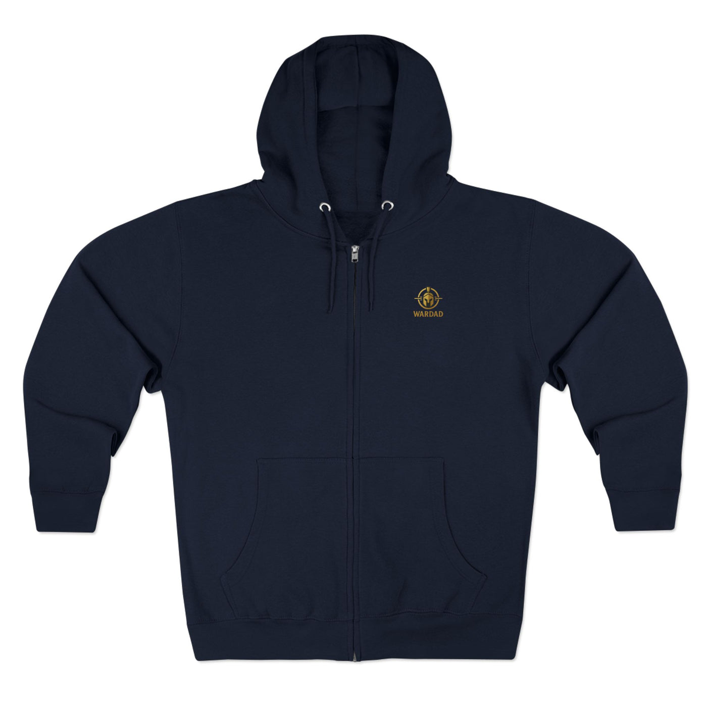 WarDad Strength Zip-Up Hoodie - Silent Strength Edition