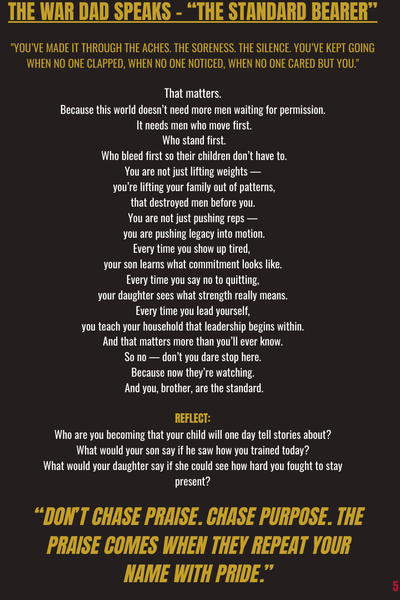 WarDad 30-Day Workout Plan – Rebuild the Warrior Within