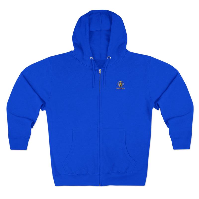 WarDad Strength Zip-Up Hoodie - Silent Strength Edition