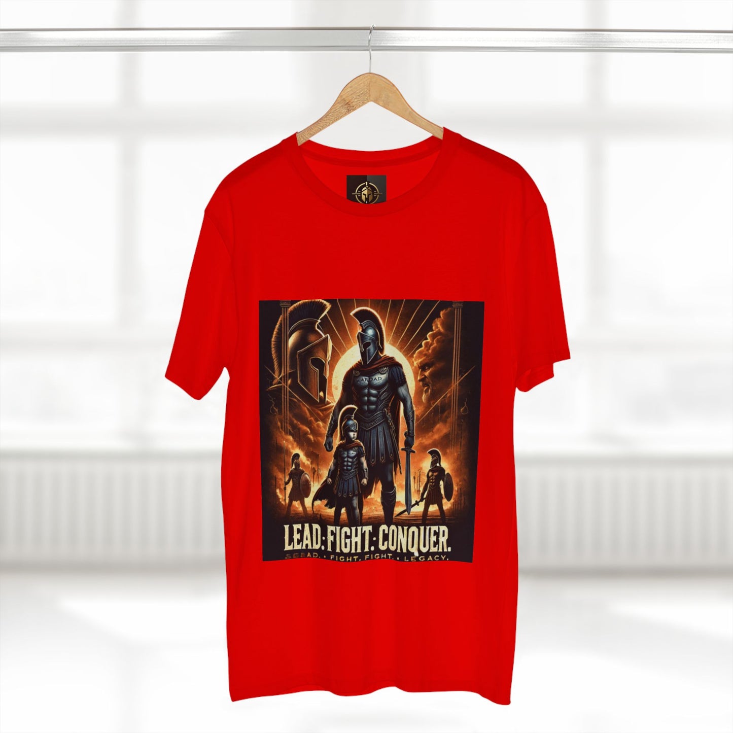 WarDad Spartan Warrior T-Shirt 2nd edition– Lead. Fight. Conquer.