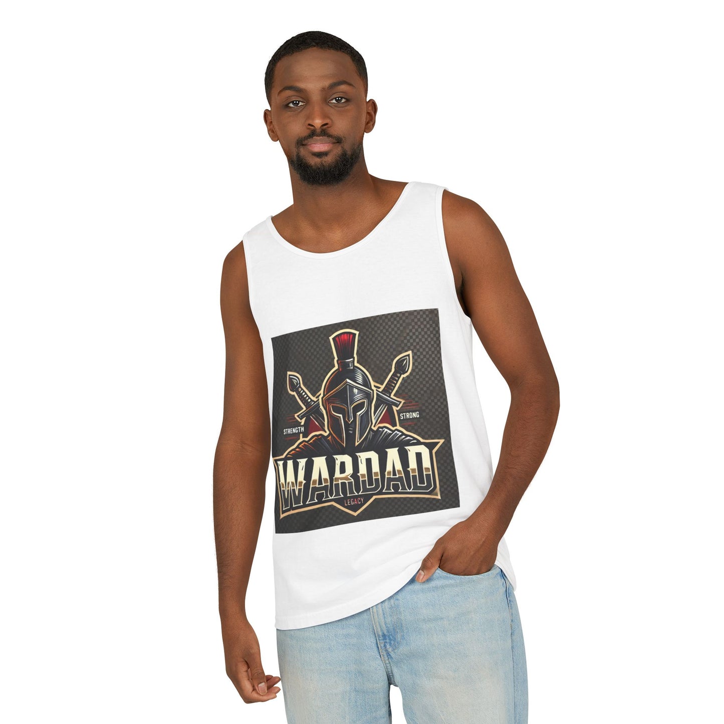 WarDad Spartan Tank Top – Built for Battle, Made for Fatherhood