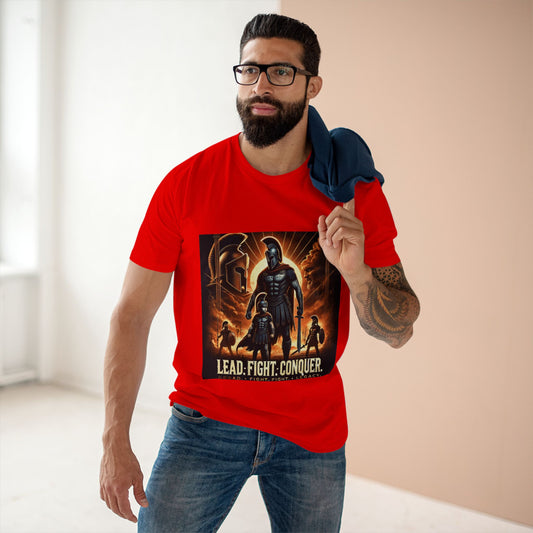 WarDad Spartan Warrior T-Shirt 2nd edition– Lead. Fight. Conquer.