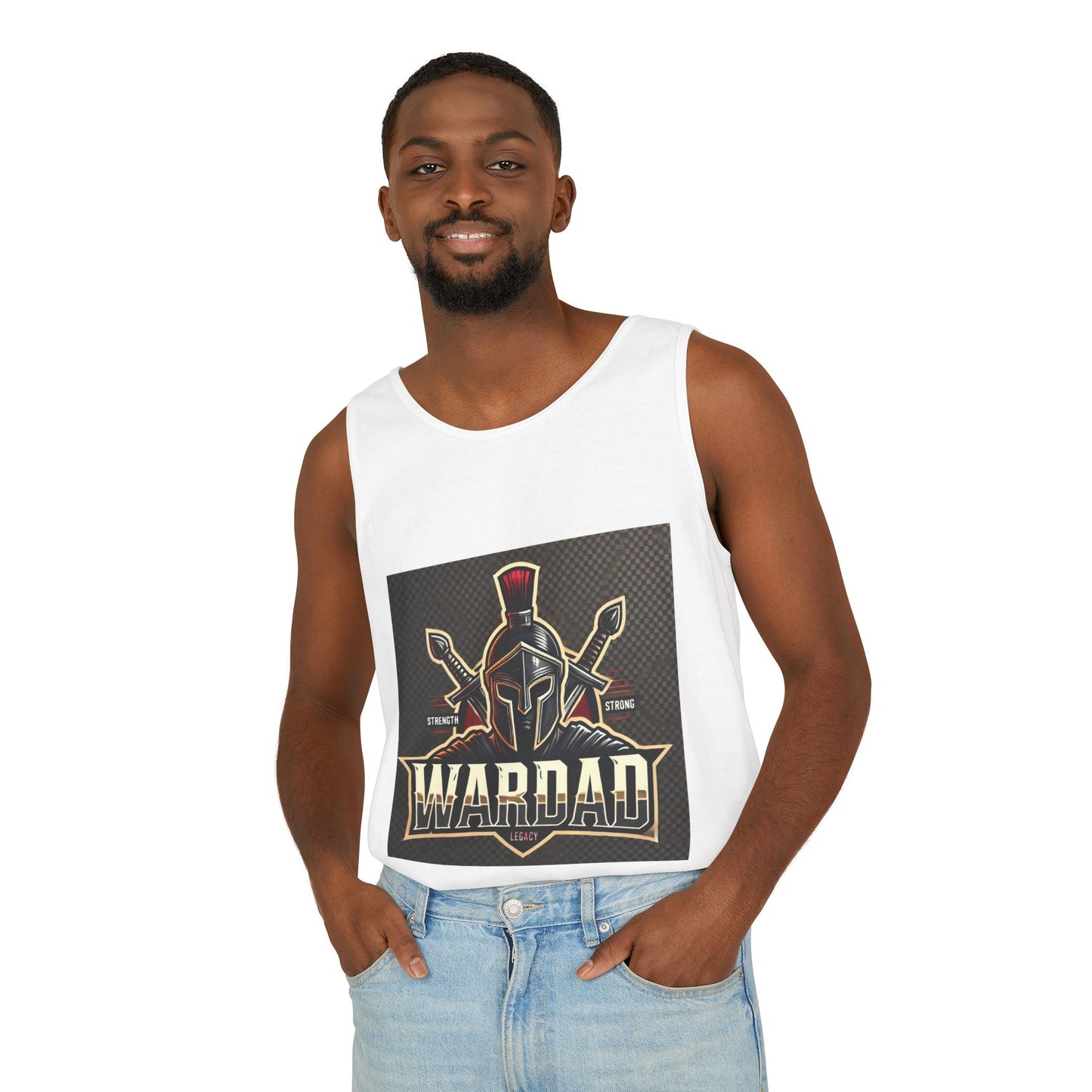 WarDad Spartan Tank Top – Built for Battle, Made for Fatherhood